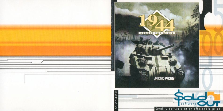 1944 Across The Rhine front cover