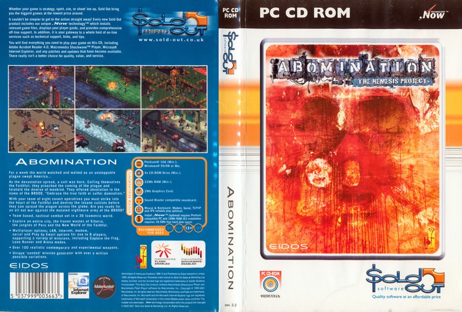 Abomination front cover