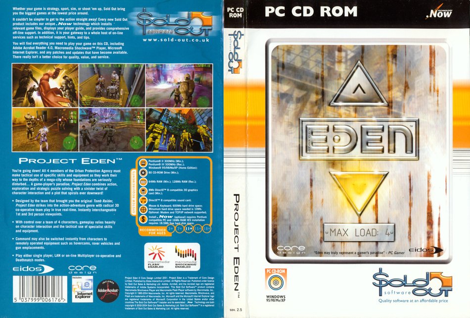 Project Eden front cover