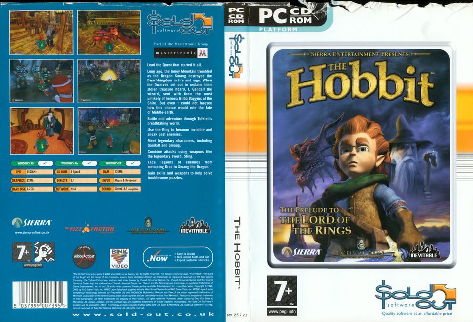 The Hobbit front cover